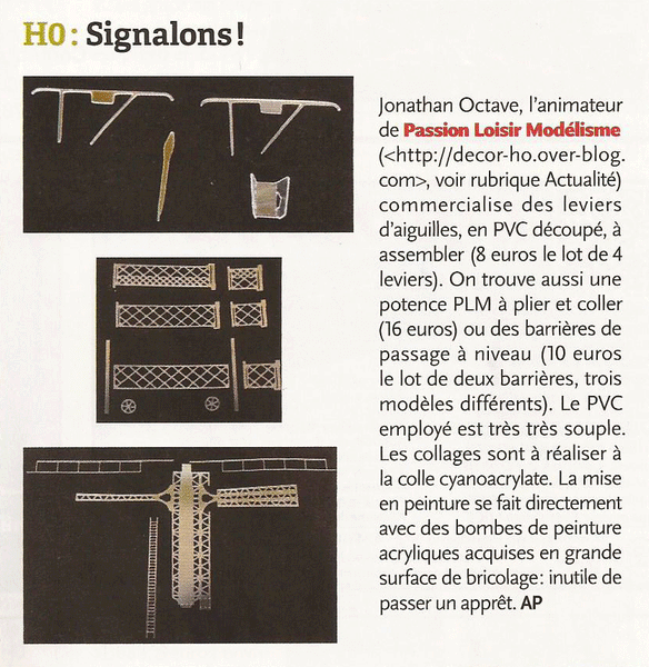 Articles dans Loco Revue du mois de mars