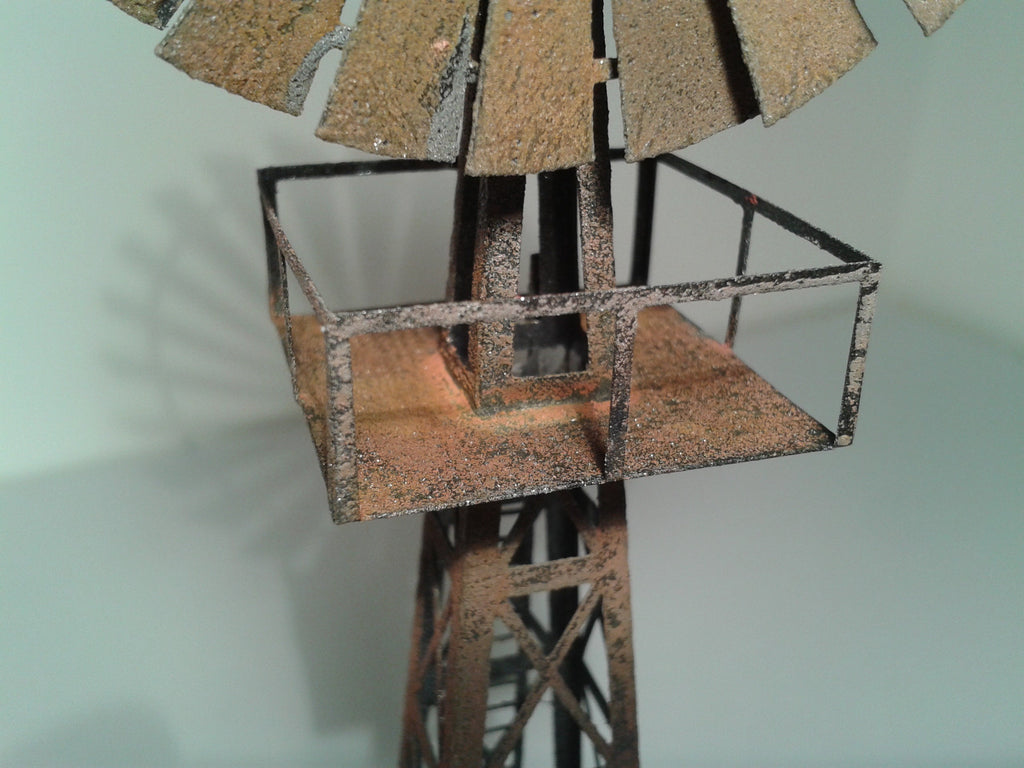 EOL01-1/72-Kit à monter et peindre - Eolienne de pompage française 1/72