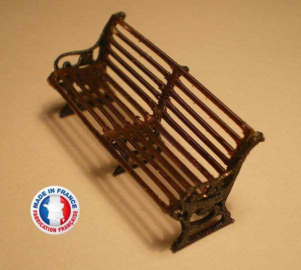 BAN02-1/72-LOT DE 5 BANCS Type 2