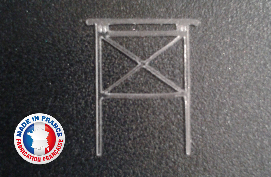 BAR04-1/72-BARRIÈRE - BALUSTRADE -GARDE CORPS Type 4 (Lot de 30)