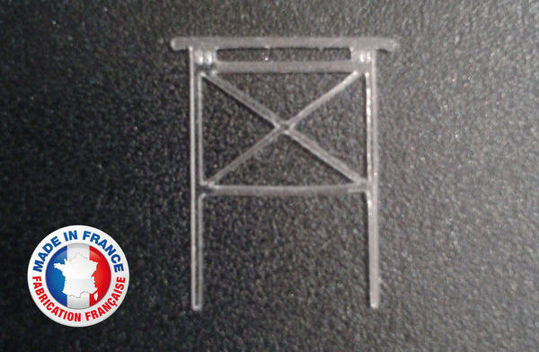 BAR04-1/72-BARRIÈRE - BALUSTRADE -GARDE CORPS Type 4 (Lot de 30)