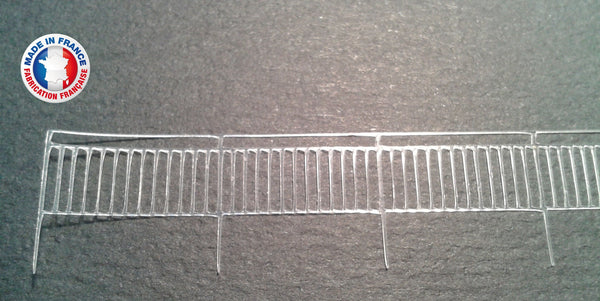 BAR09-1/72-LOT DE 2 BARRIÈRES - BALUSTRADES -GARDES CORPS Type 9