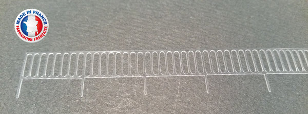 BAR10-1/72-LOT DE 2 BARRIÈRES - BALUSTRADES -GARDES CORPS Type 10