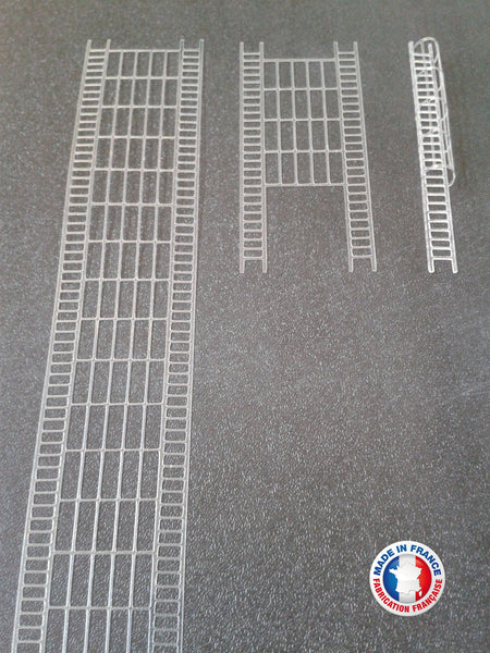 ECH02-1/72-ÉCHELLE AVEC GARDE CORPS Type 2