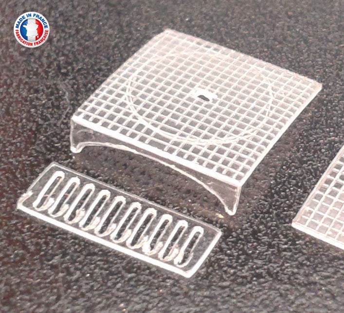 EGO03-1/72-Lot de 20 regards de trottoir avec avaloir - type 1