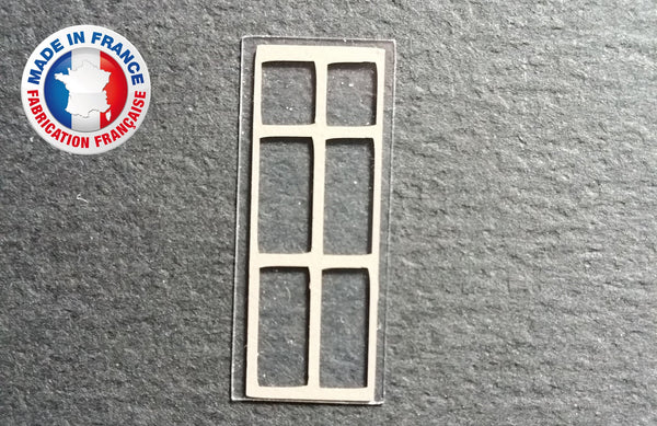 FEN07-1/72-Lot de 10 fenêtres type 7