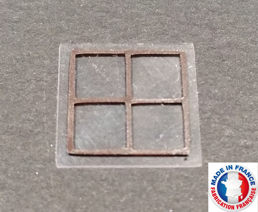 FEN17-1/72-Lot de 10 fenêtres type 17