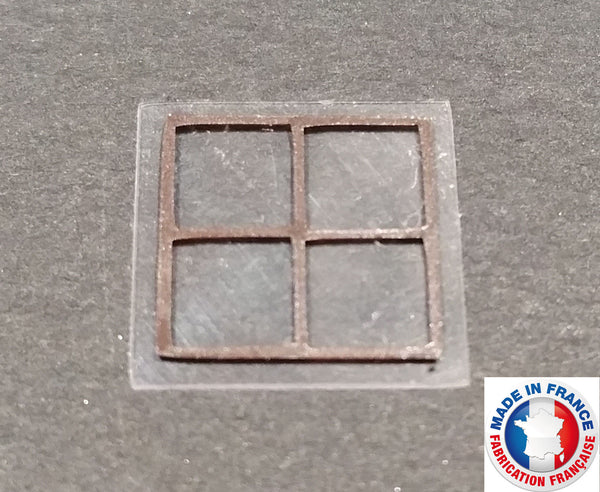 FEN17-1/72-Lot de 10 fenêtres type 17