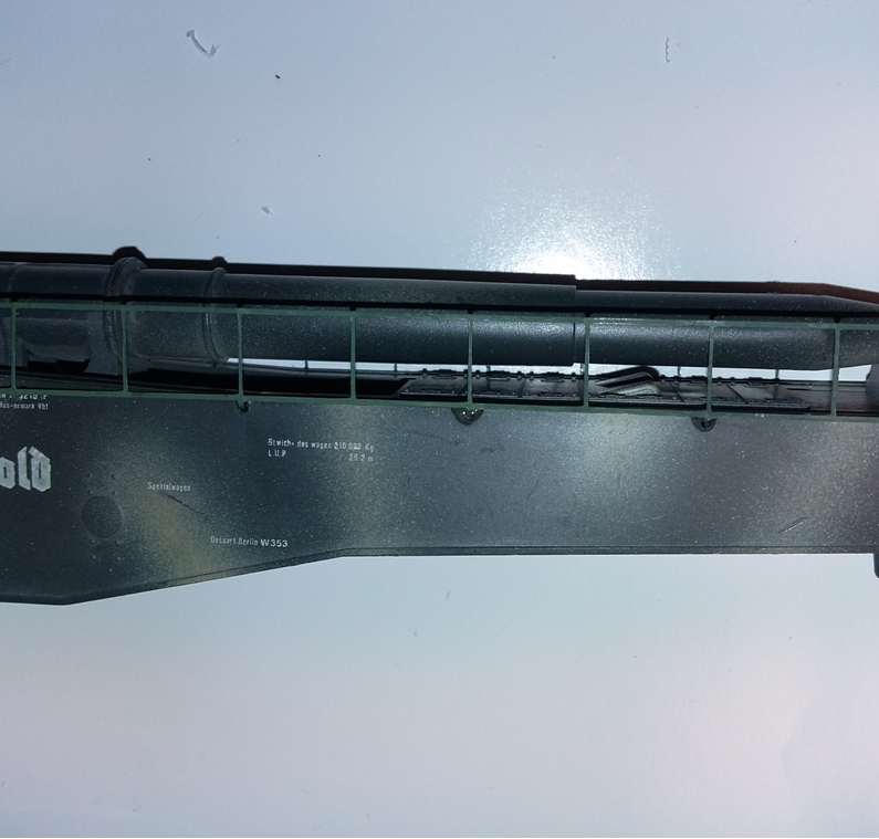 LEO01-HO-LOT DE GARDES CORPS POUR WAGON LEOPOLD (LIMA)