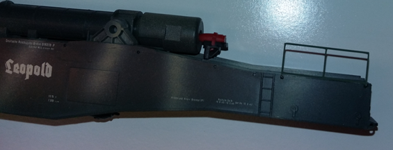 LEO01-HO-LOT DE GARDES CORPS POUR WAGON LEOPOLD (LIMA)