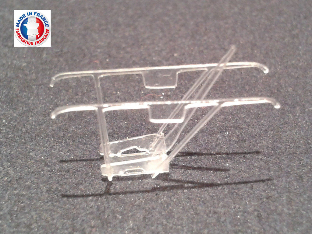 LEV04-1/72-LOT DE 4 LEVIERS D'AIGUILLAGE SAXBY