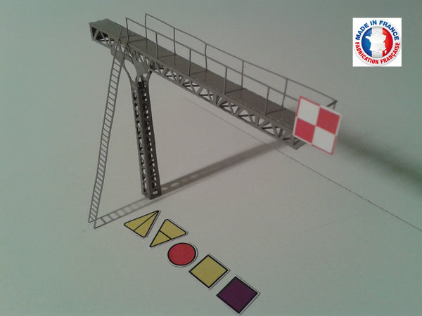 POT04-1/72-Kit potence PLM type 2 avec signaux mécaniques