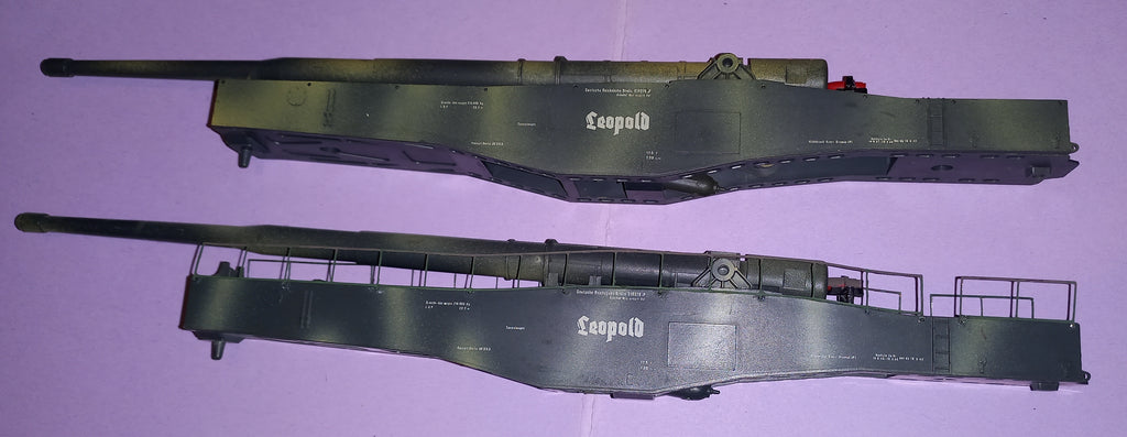 LEO01-HO-LOT DE GARDES CORPS POUR WAGON LEOPOLD (LIMA)