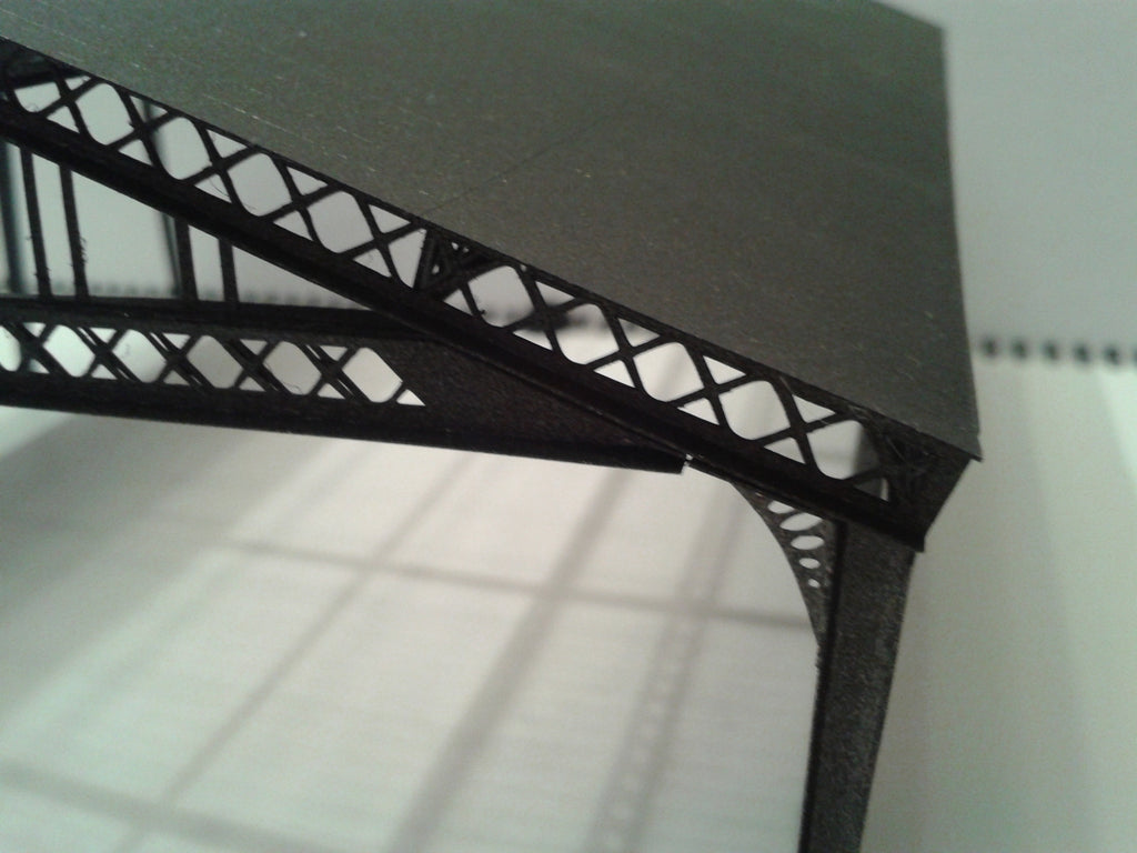 VER03-HO-Kit à monter et peindre verriere de gare / marquise