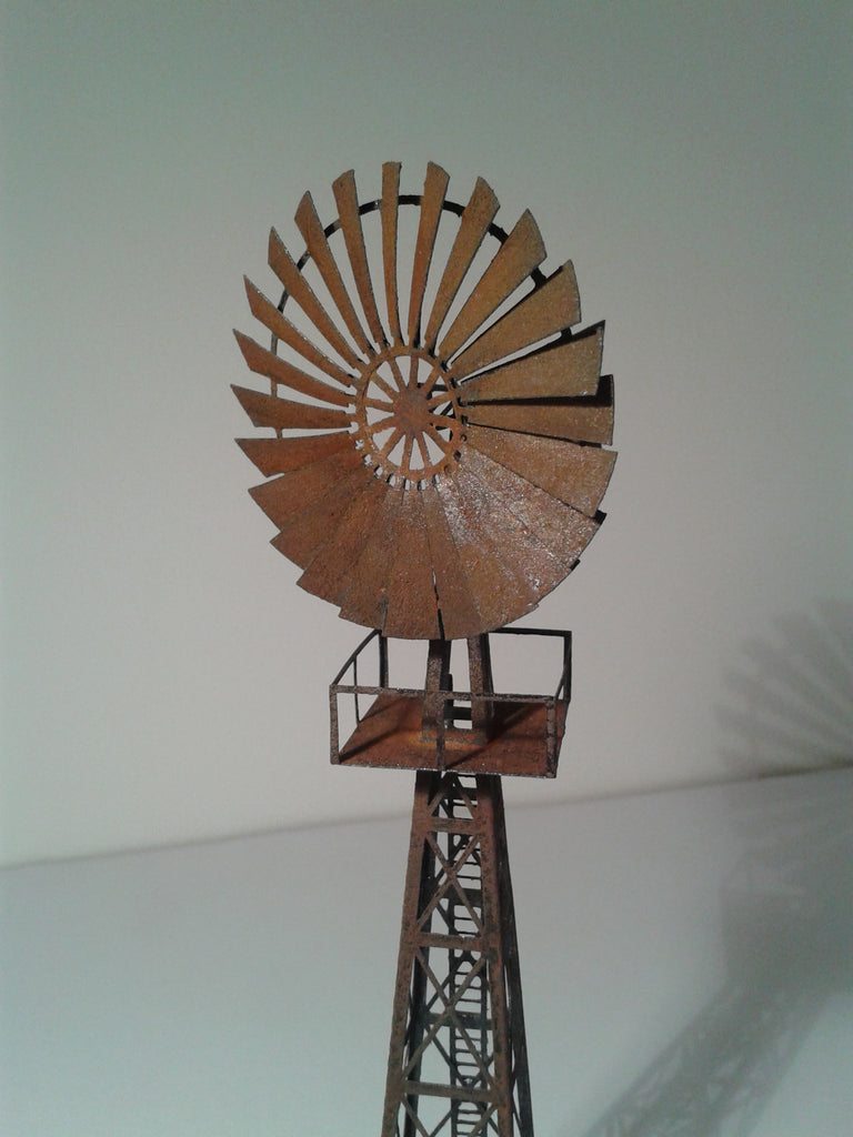 EOL01-0-Kit à monter et peindre - Eolienne de pompage française 0