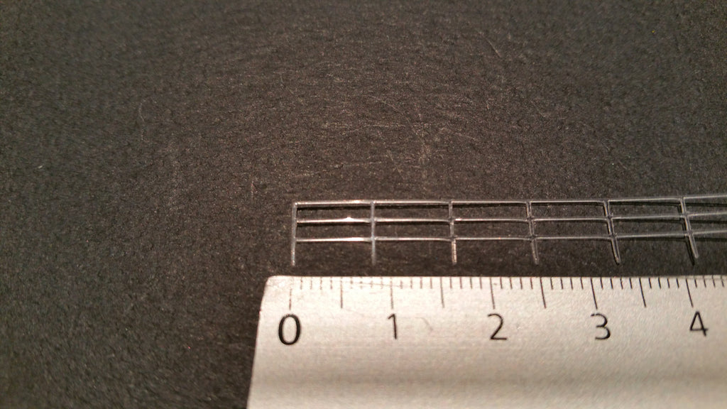 BAR07-N-LOT DE 2 BARRIÈRES - BALUSTRADES -GARDES CORPS Type 7