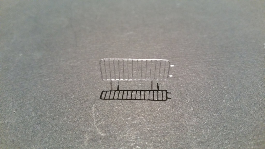 BAR11-1/24- 3 barrières de police / Vauban / Nadar