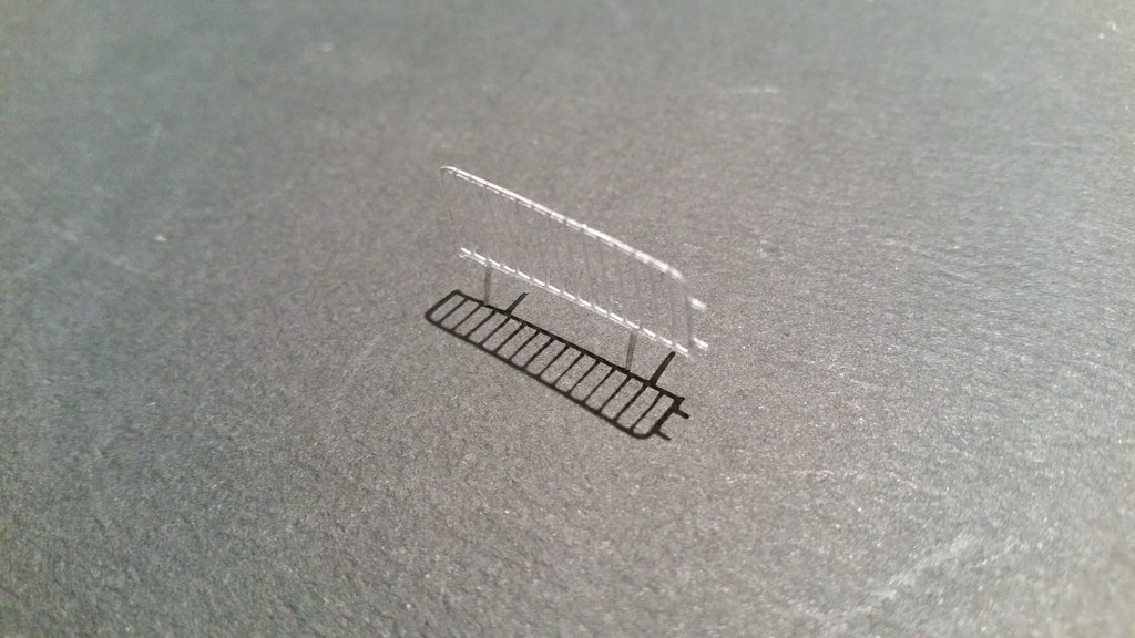 BAR11-1/24- 3 barrières de police / Vauban / Nadar