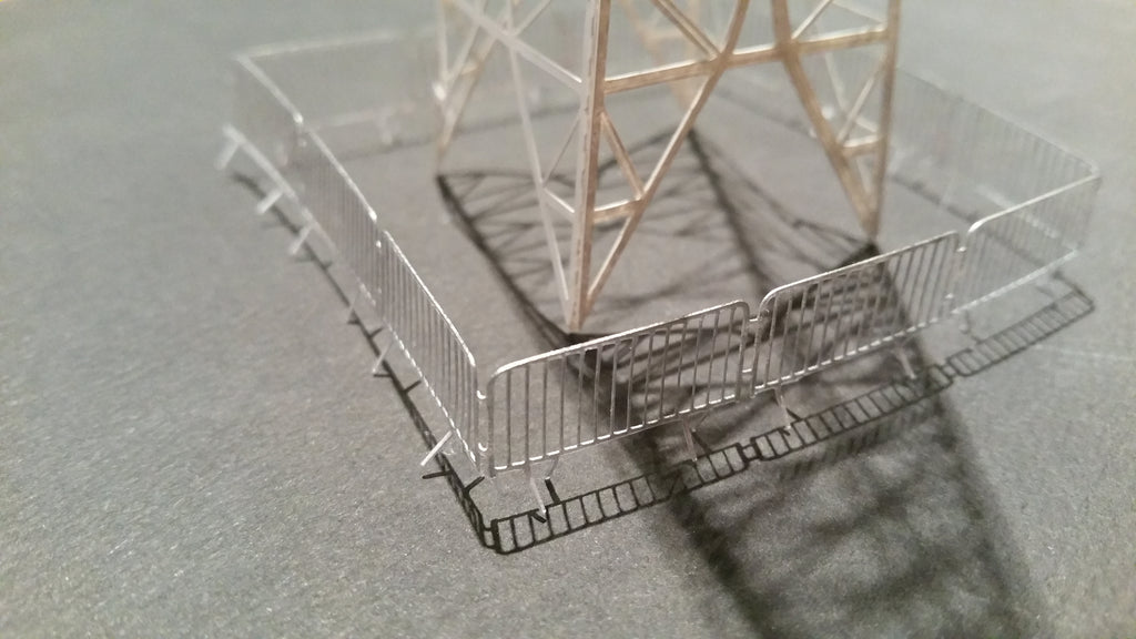 BAR11-1/35- 4 barrières de police / Vauban / Nadar