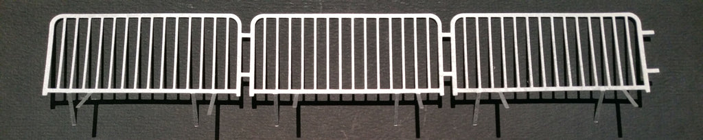 BAR11-1/24- 3 barrières de police / Vauban / Nadar