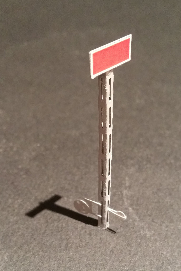 FEU14-HO-Signal mécanique d'arrêt simplifié SNCB