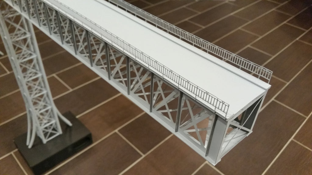 VIA01-HO-Tablier pour viaduc 1 voie (assemblé et peint)