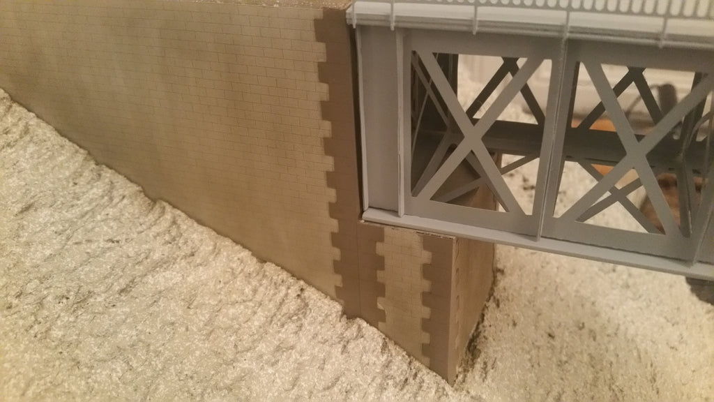 VIA01-HO-Tablier pour viaduc 1 voie (assemblé et peint)