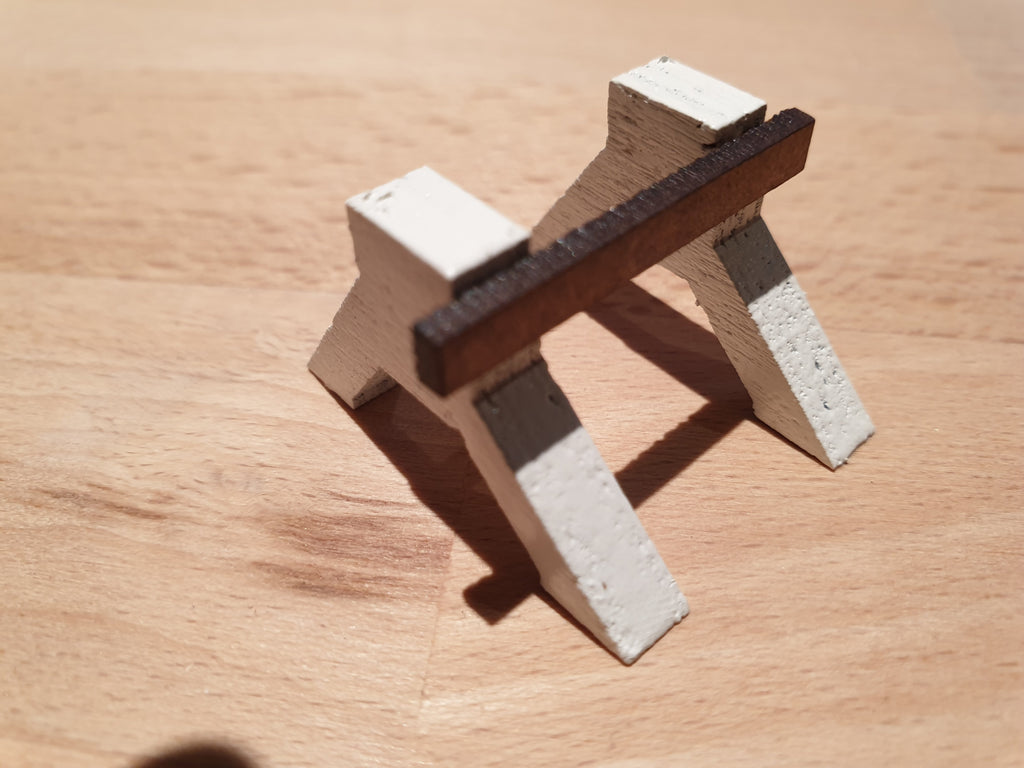 HEU01-0-Lot de 10 heurtoirs asymétriques bi-bloc