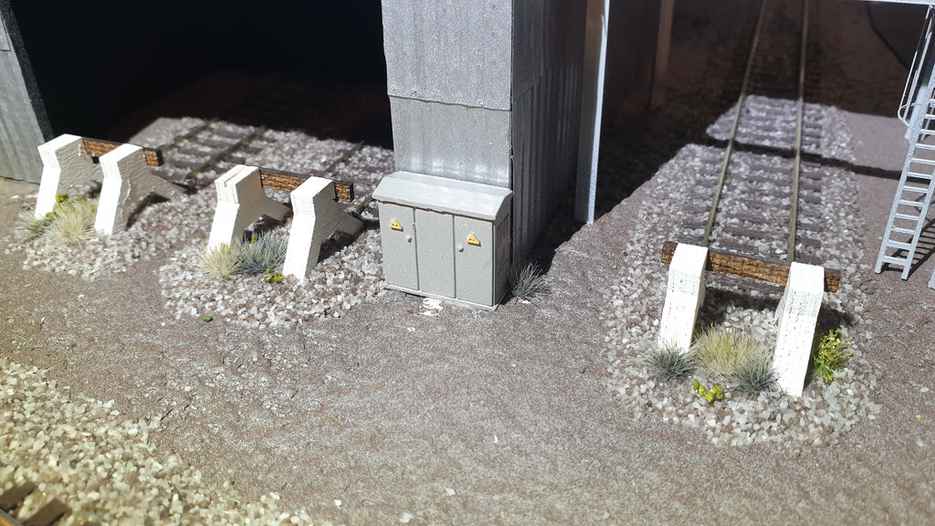 HEU01-HO-Lot de 10 heurtoirs asymétriques bi-bloc