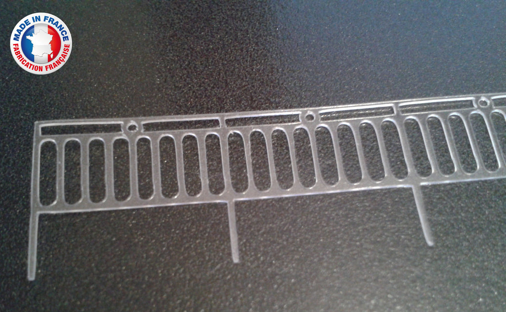 BAR06-HO-LOT DE 2 BARRIÈRES - BALUSTRADES -GARDES CORPS Type 6