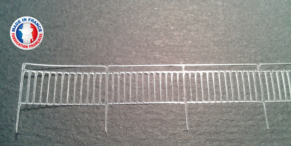 BAR09-HO-LOT DE 2 BARRIÈRES - BALUSTRADES -GARDES CORPS Type 9