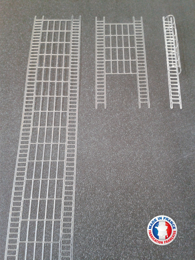 ECH02-N-ÉCHELLE AVEC GARDE CORPS Type 2