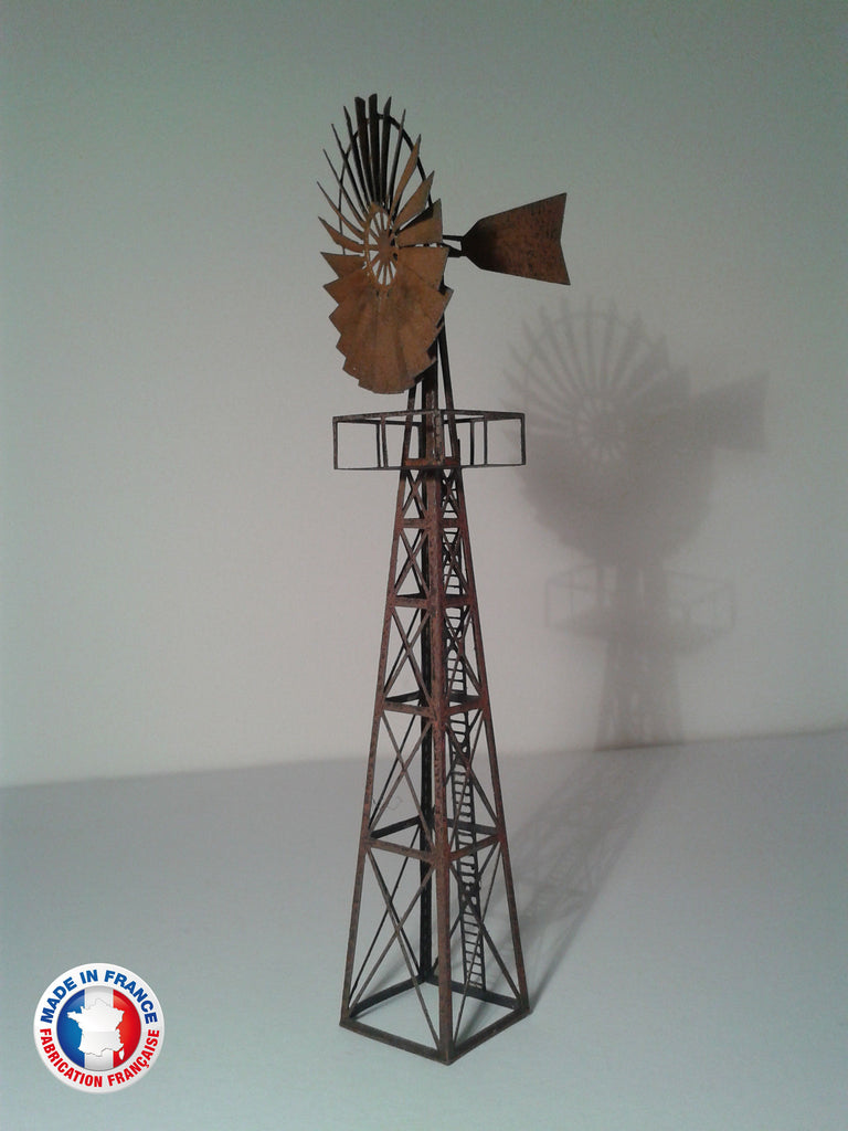 EOL01-N-Kit à monter et peindre - Eolienne de pompage française N
