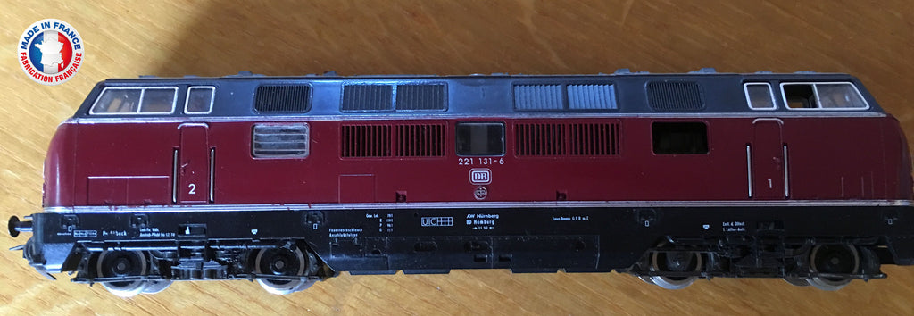 FEN12-HO-Lot de 4 fenêtres pour motrice V200