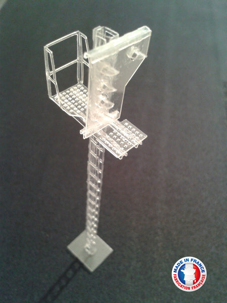 FEU03-HO-Signal 5 feux SNCB (support de feux à angles arrondis)