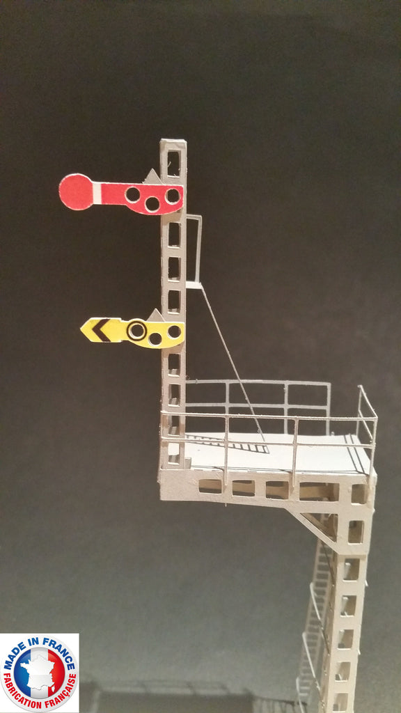 FEU12-HO-Signal mécanique d'arrêt combiné SNCB