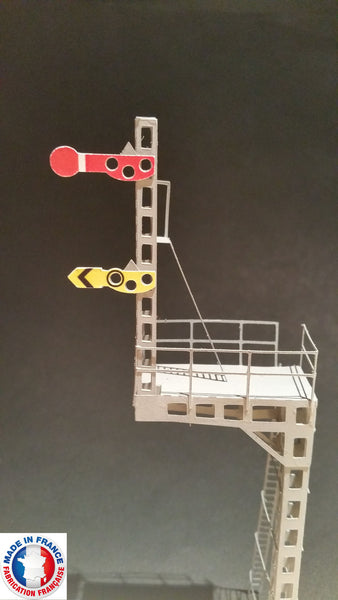 FEU12-HO-Signal mécanique d'arrêt combiné SNCB