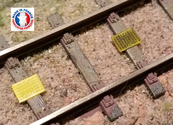 KVB01-HO-Lot de 16 balises KVB