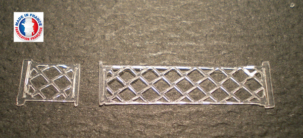 PAS02-N-LOT DE 2 BARRIÈRES DE PASSAGE A NIVEAU Type 2